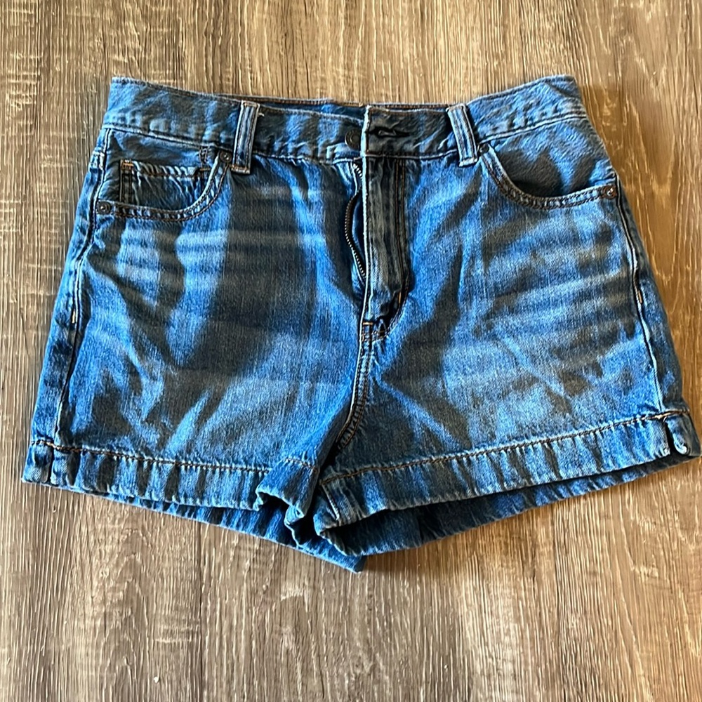 American Eagle Denim Mom Shorts
